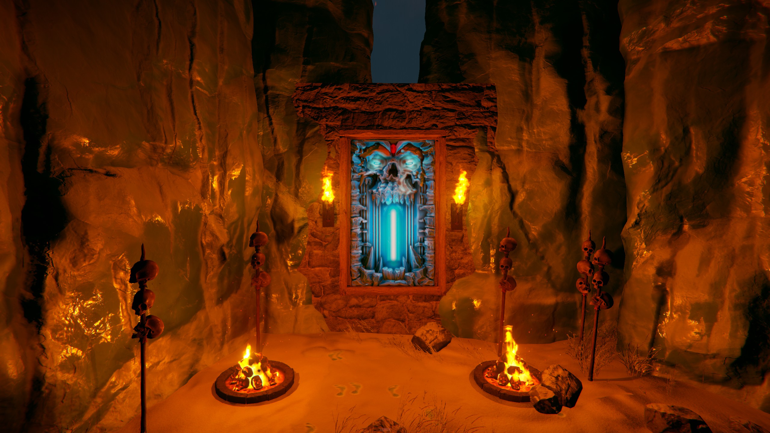 Frozen Crypt Door