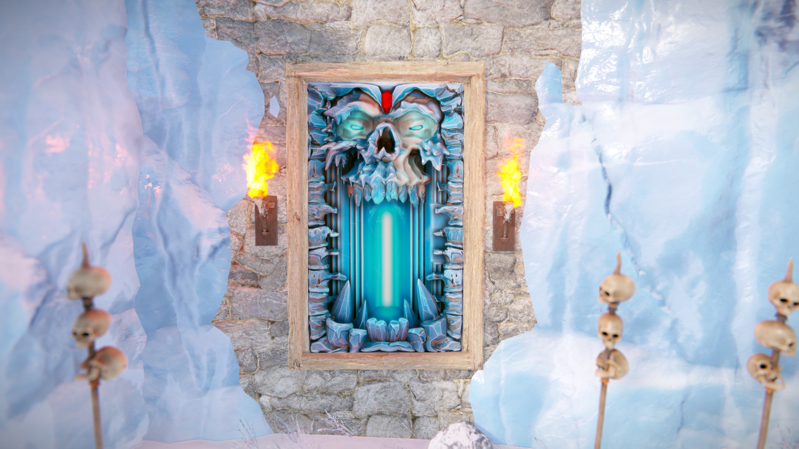 Frozen Crypt Door