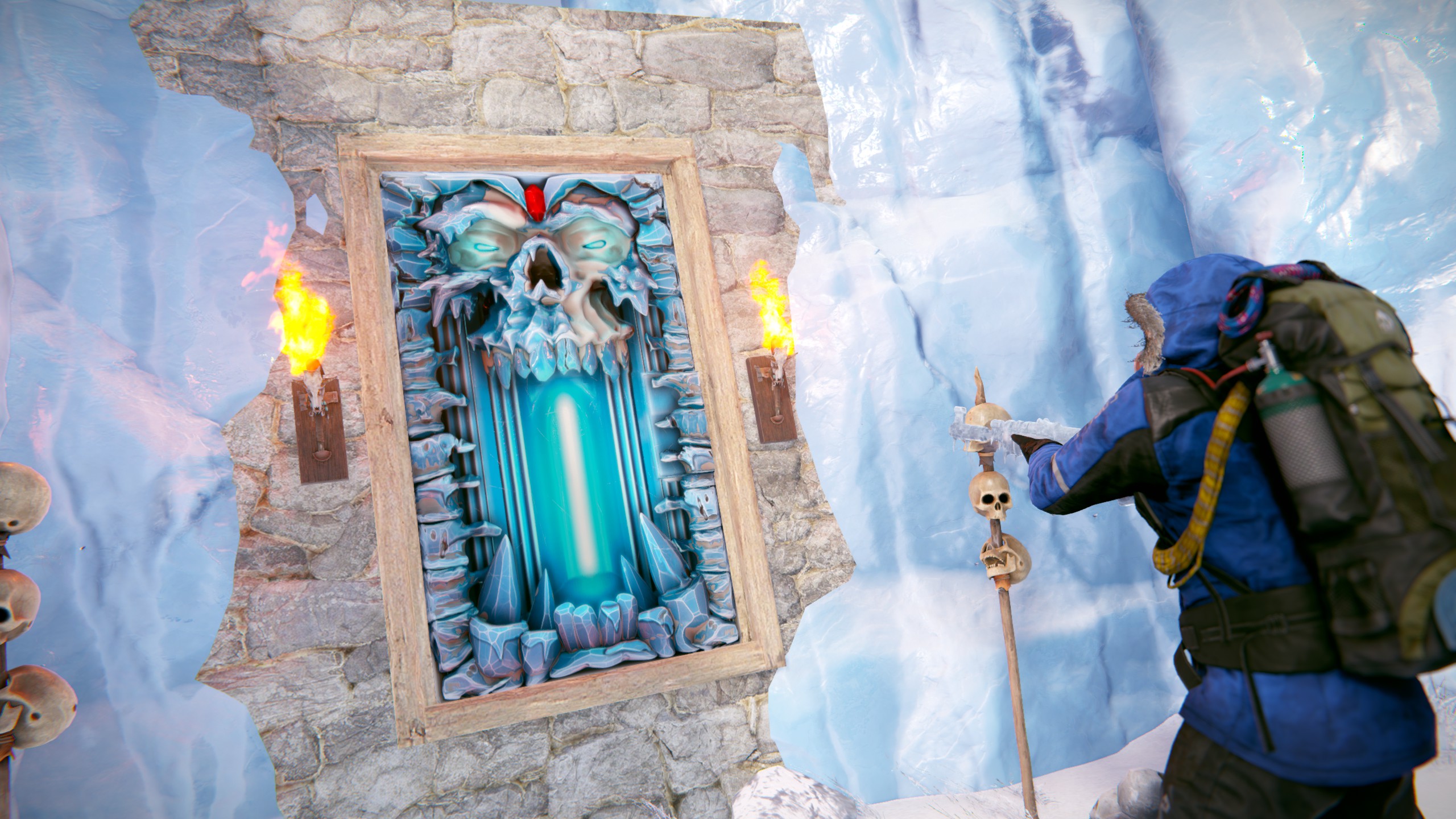 Frozen Crypt Door
