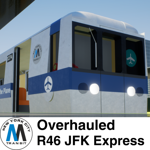 New York City Subway R46 Overhauled JFK Express preview