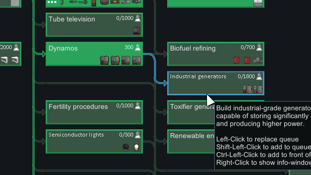 RR: Stepping Stones + VFE: Power Compatibility
