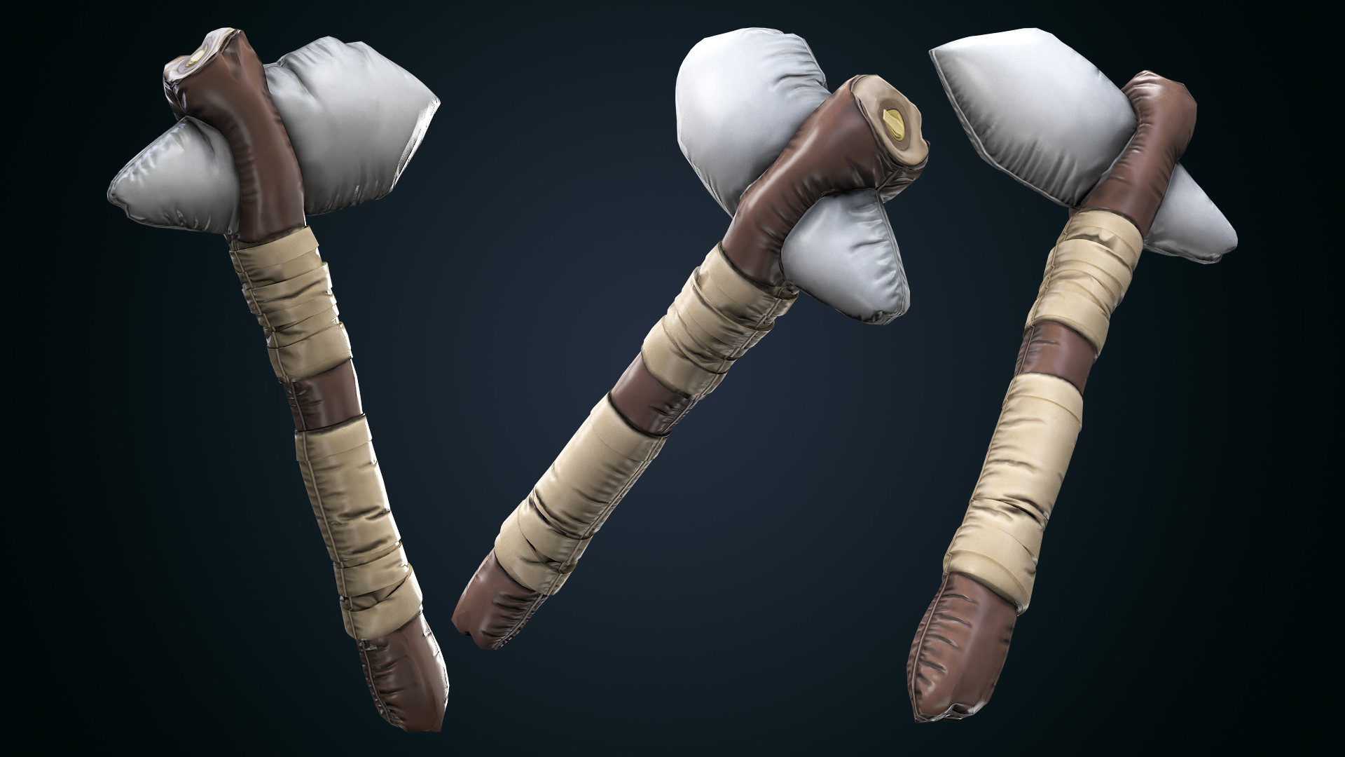 Inflatable Stone Hatchet