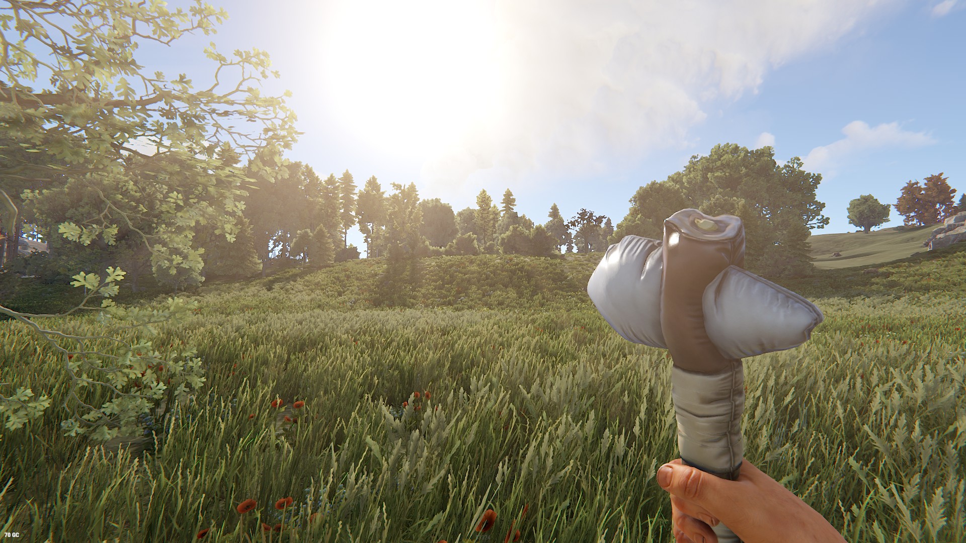 Inflatable Stone Hatchet