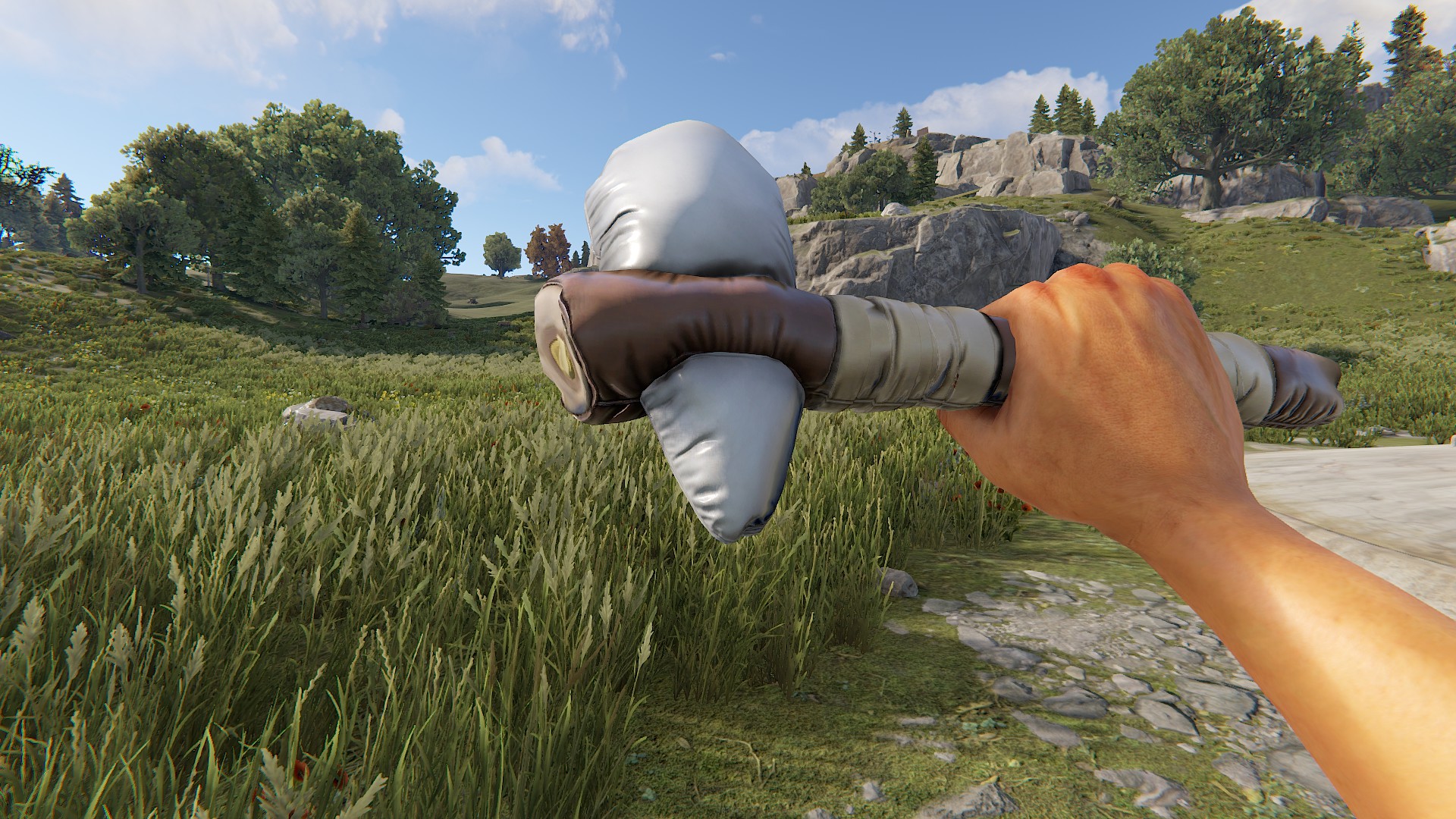 Inflatable Stone Hatchet
