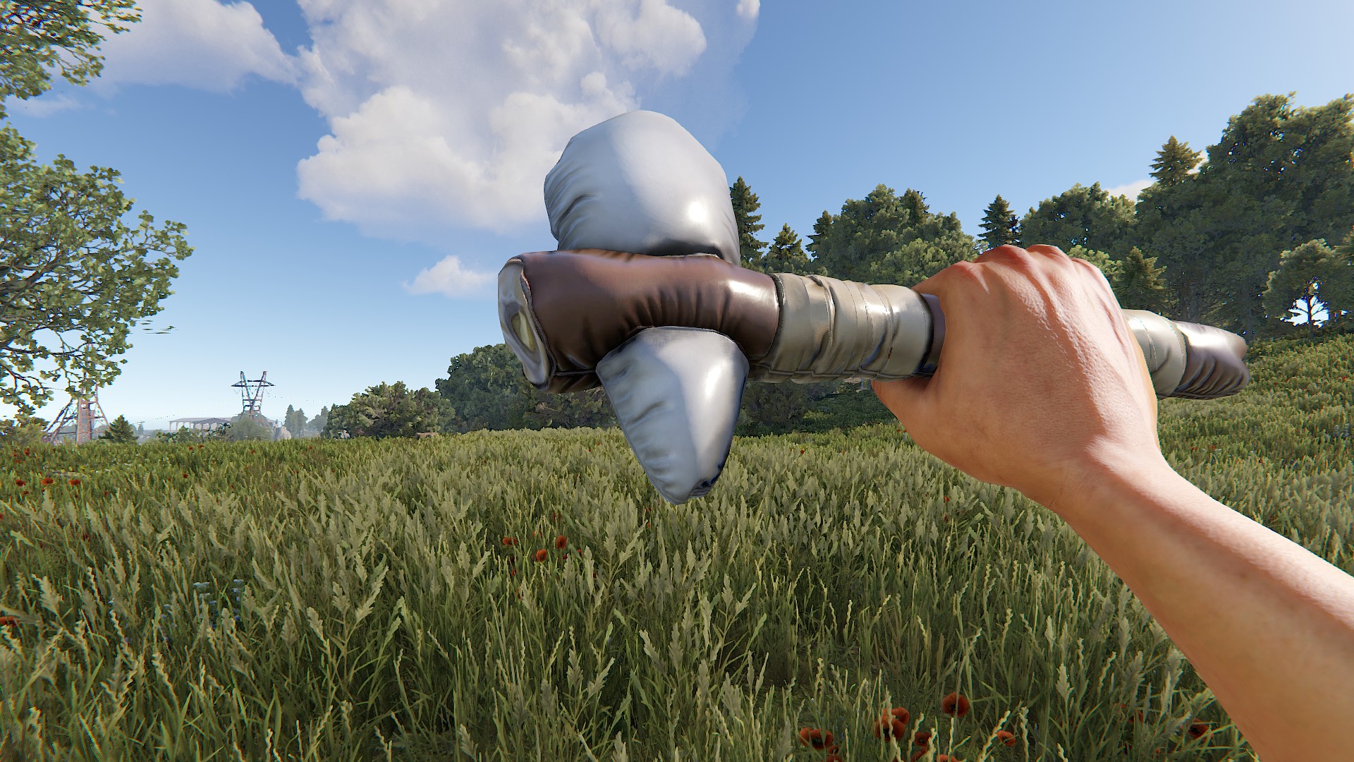 Inflatable Stone Hatchet