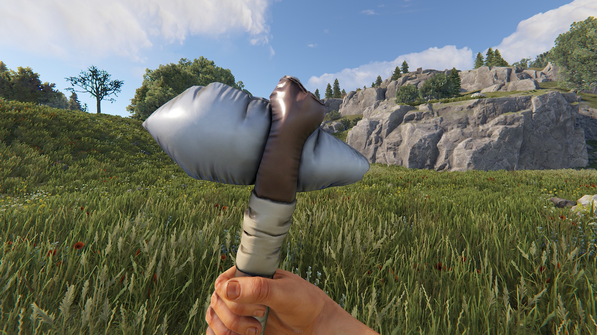 Inflatable Stone Hatchet