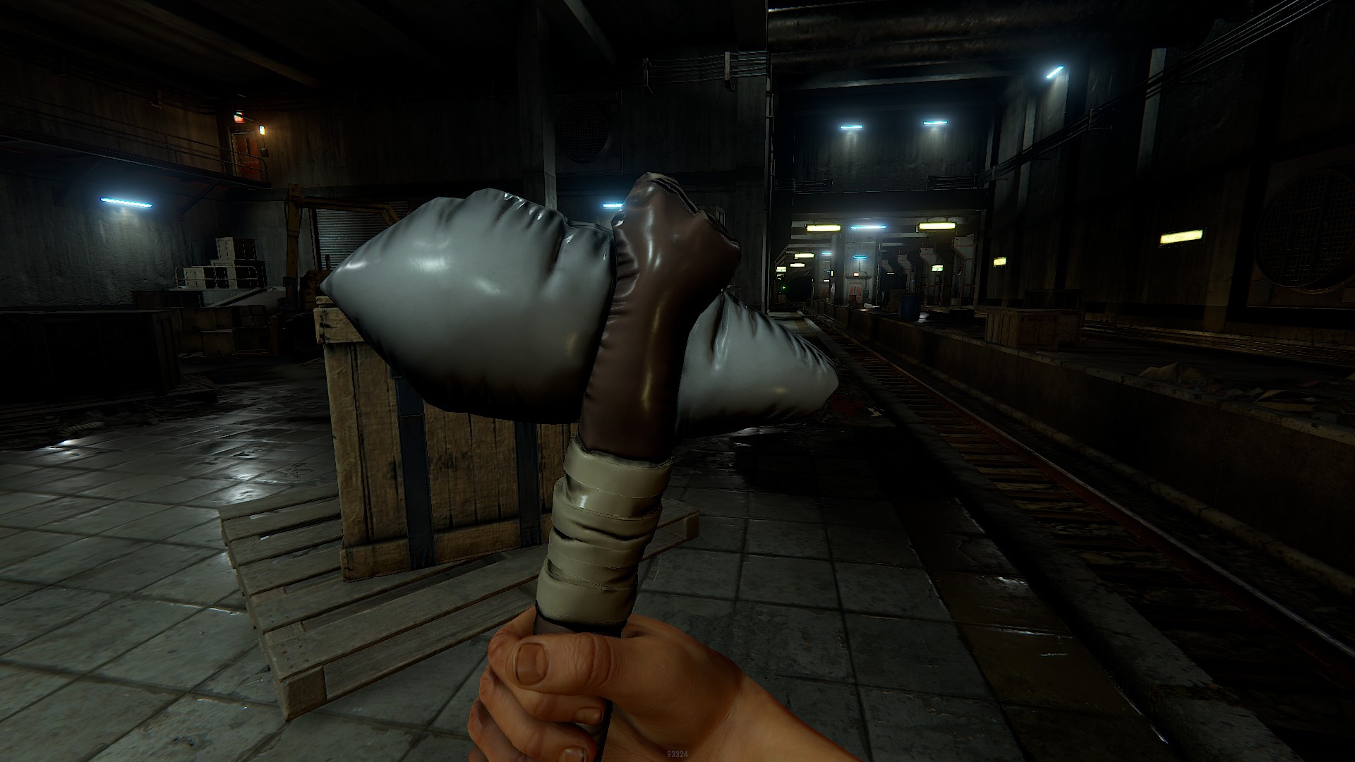Inflatable Stone Hatchet