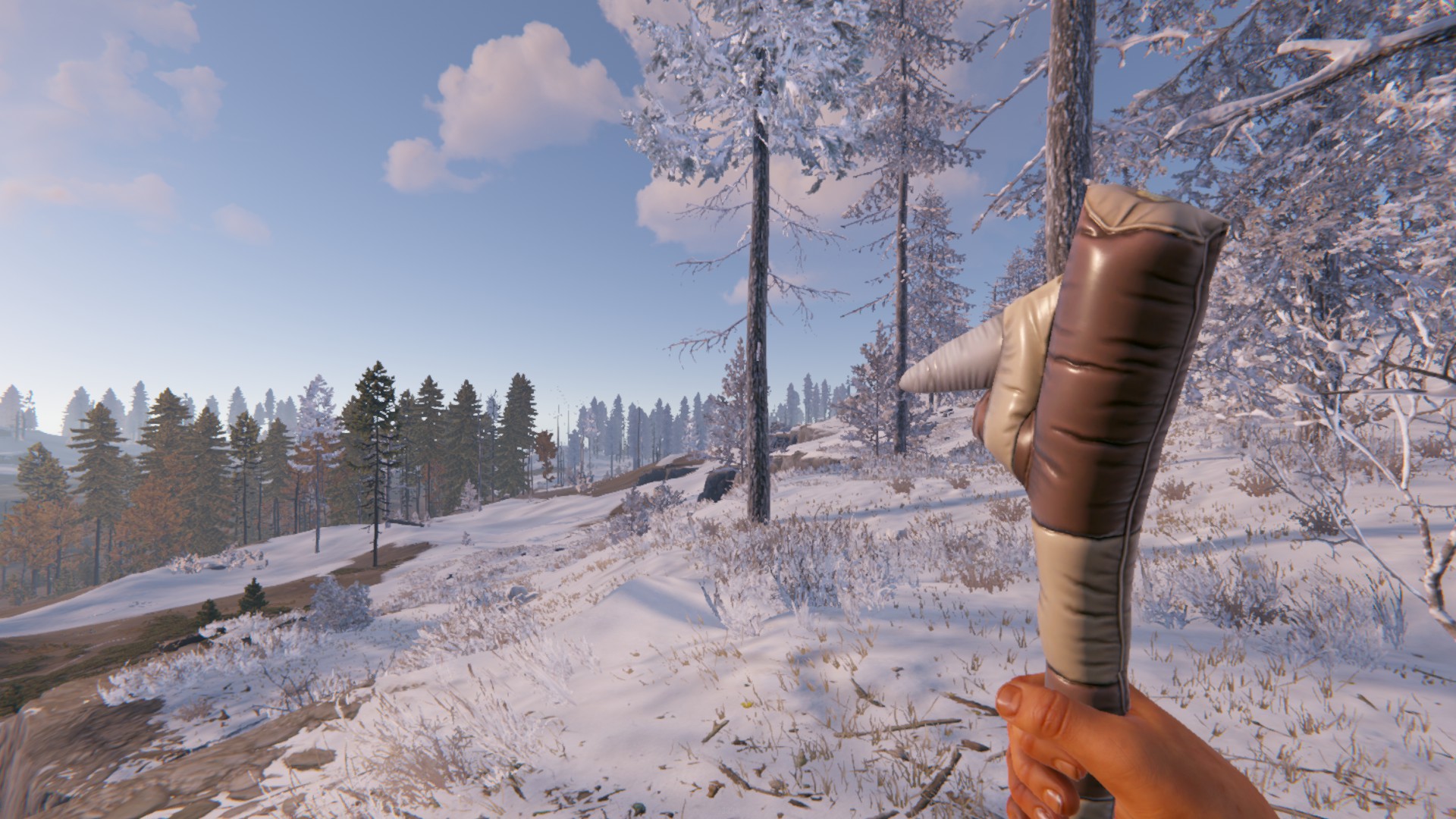 Inflatable Stone Pickaxe
