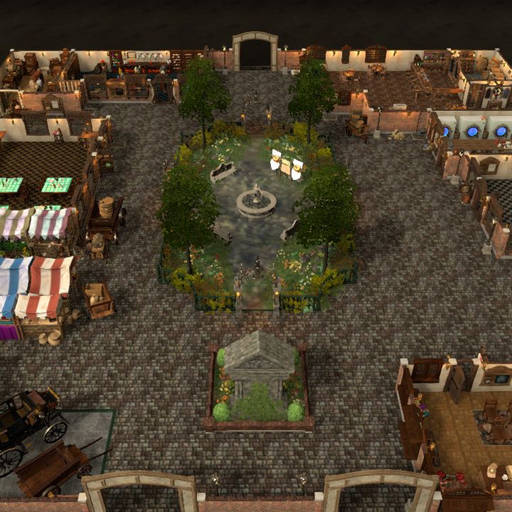 Anniversary map - Arfur Square, Day