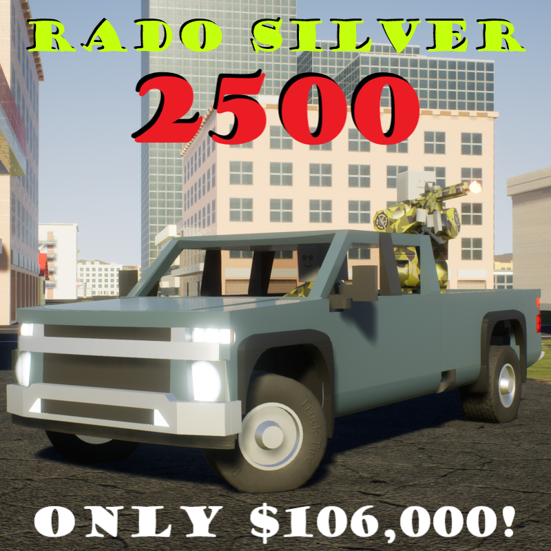 Rado Silver 2500 Conquest Pickup Truck (Early 2020s)