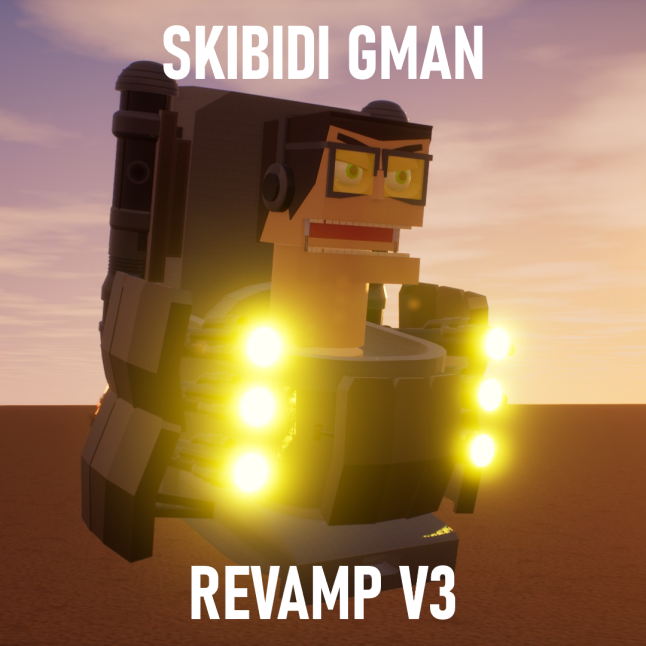 G-Man Skibidi Toilet V3 Revamp! Skibi