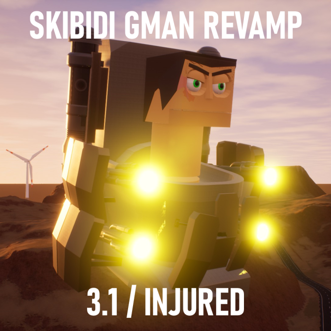 G-Man Skibidi Toilet V3.1 Revamp! Skibi