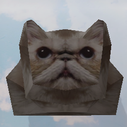 Chrupka - Flat Cat Low Poly