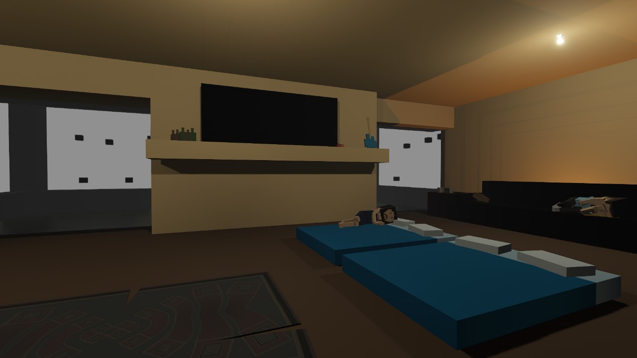 Rainy movie night