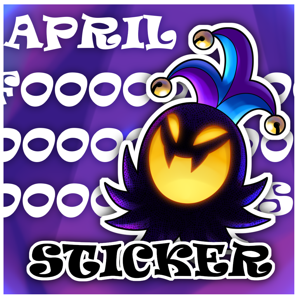 April Fooooooooools Sticker