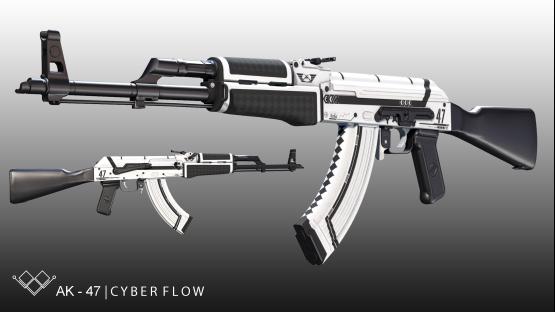 AK-47 | Cyber Flow