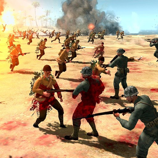 Battle of Alligator Creek [map] / Битва на реке Тенару [карта]