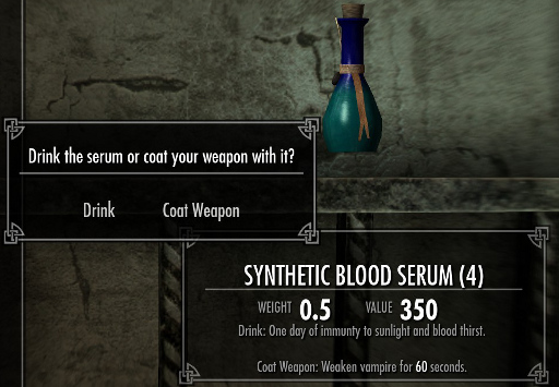 Vampirism Inverter Dawnguard