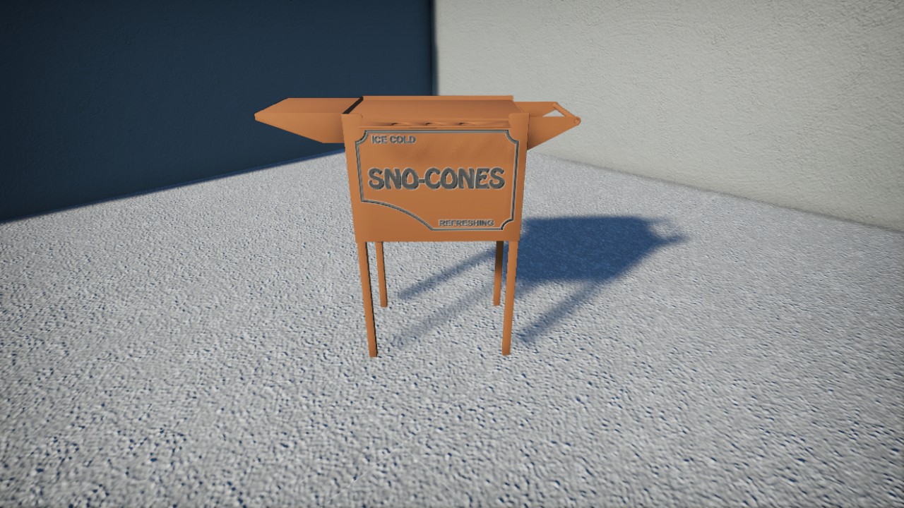 Snow Cone Cart V2