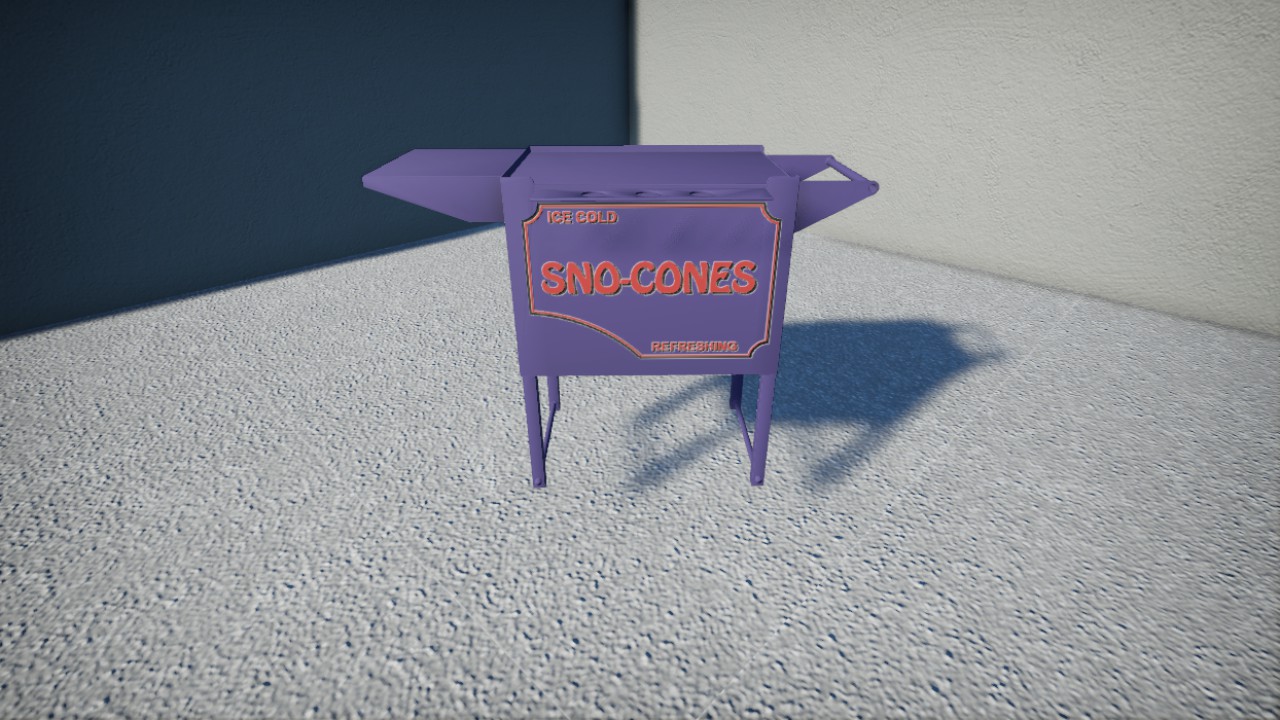 Snow Cone Cart V3