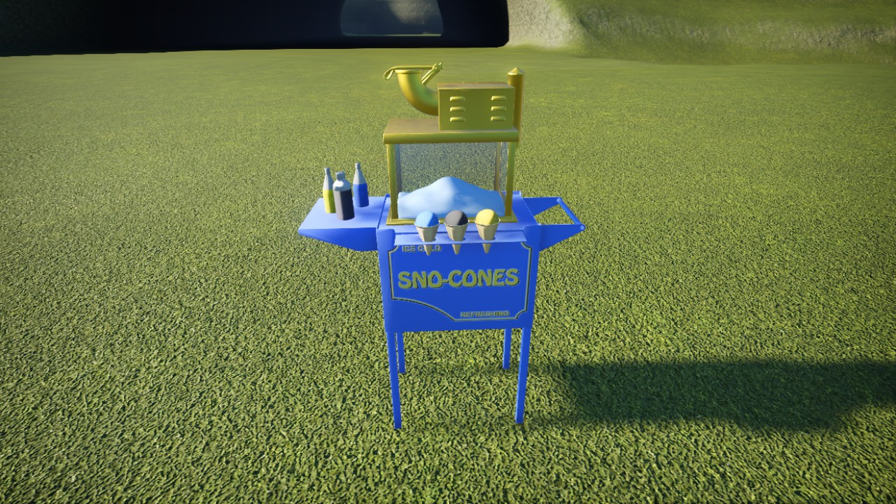 Snow Cone Cart V2