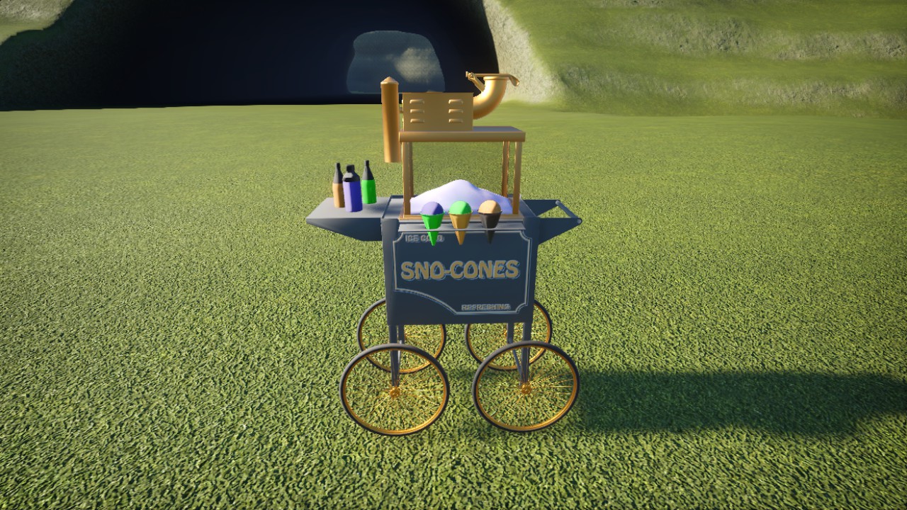 Snow Cone Cart V3