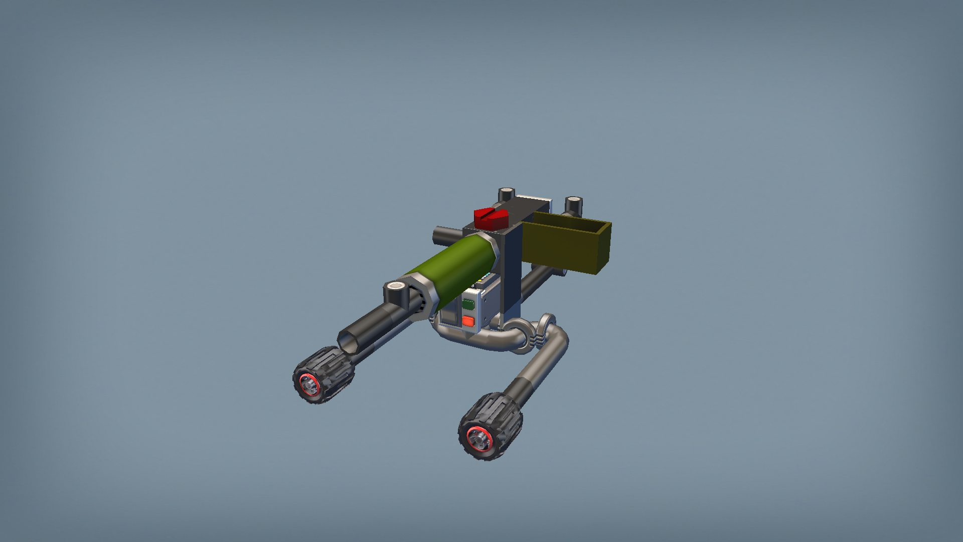 The machine gun