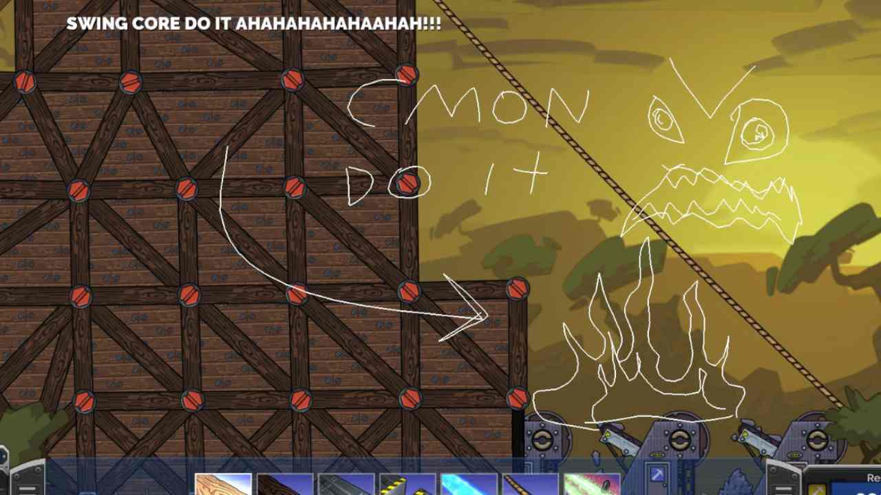 Draw and type in-game
