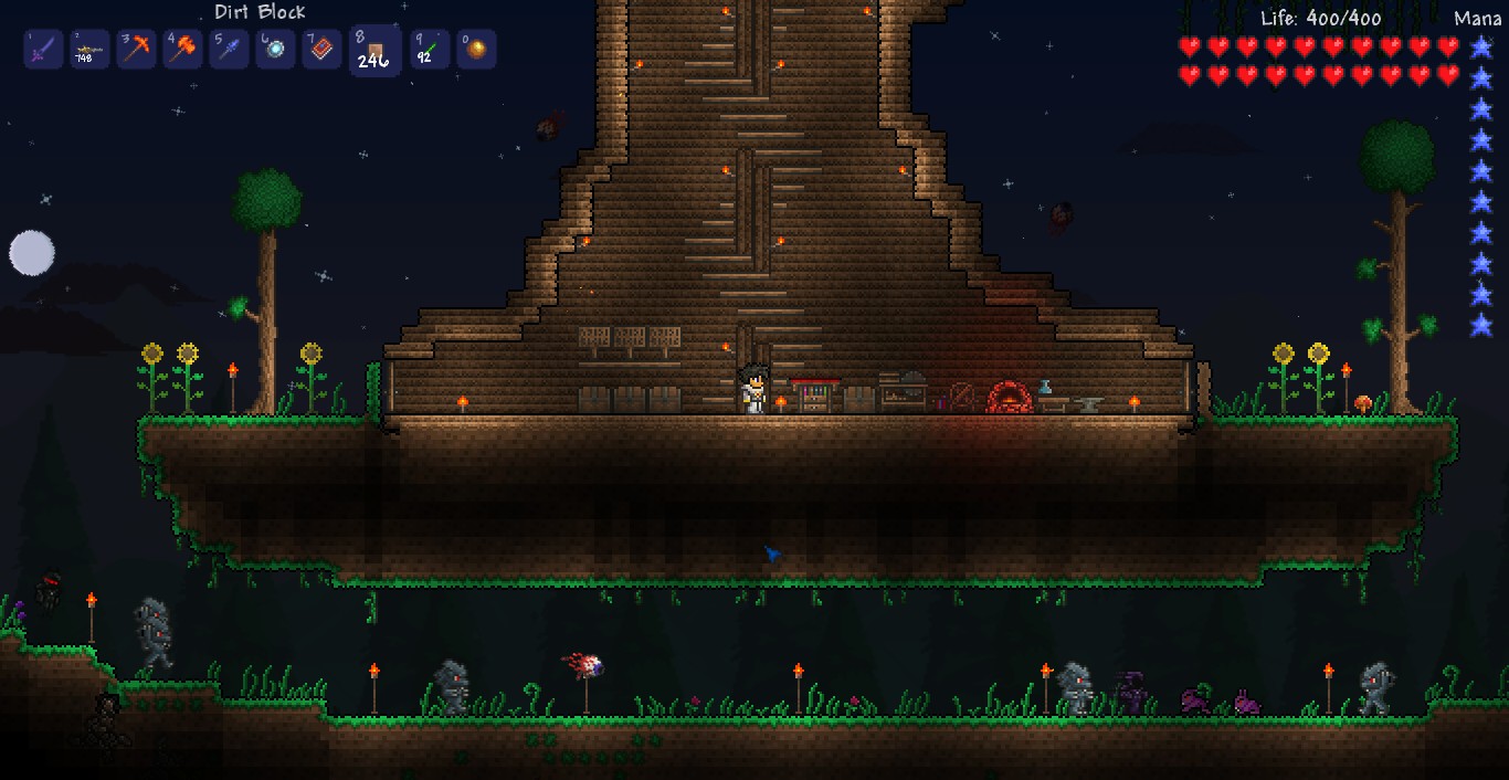 r/Terraria 🌳 on X: When you enter hardmode and go underground