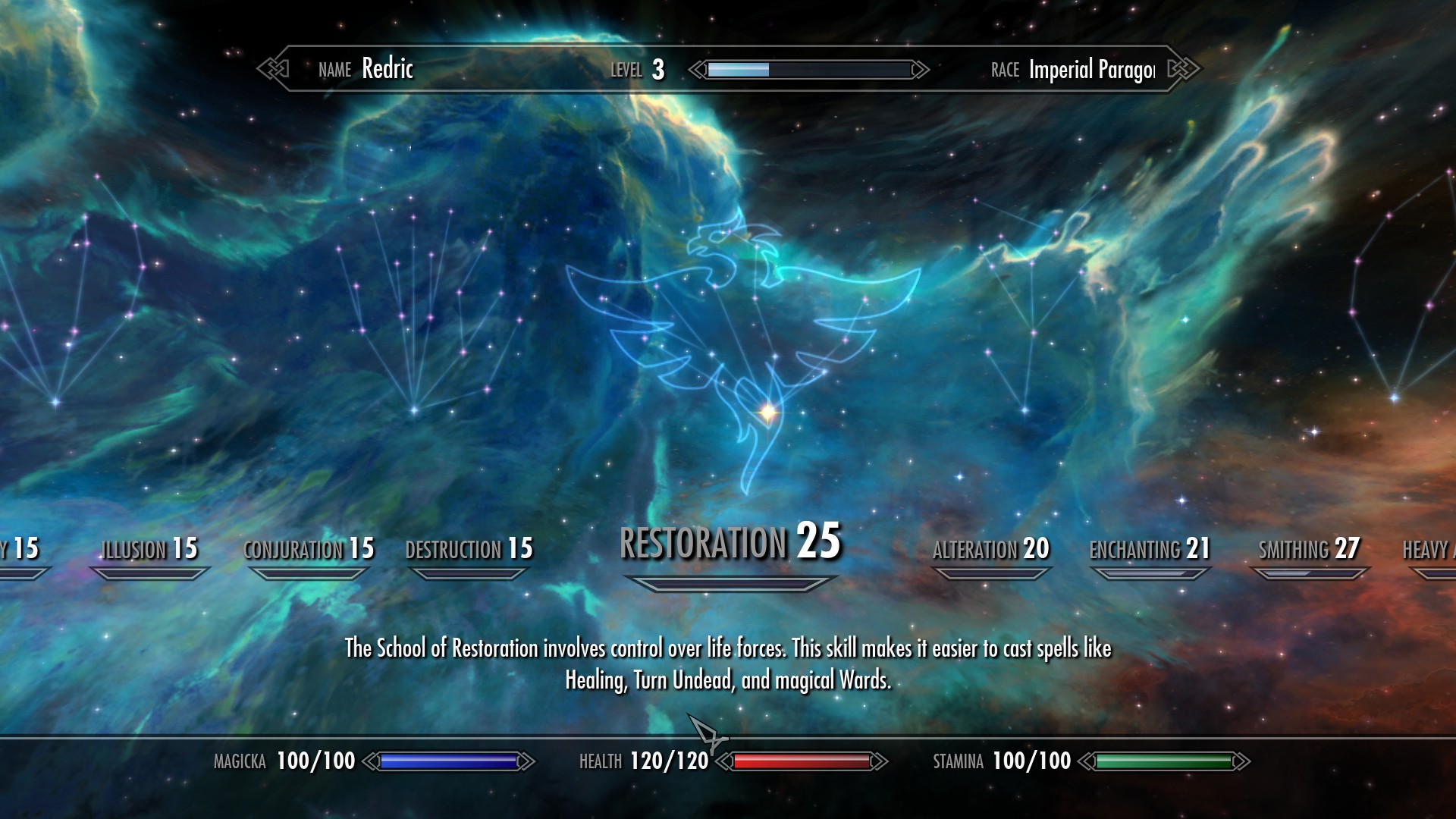 Yeti's Restoration Skill Tree preview