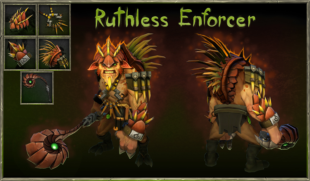Bristleback - Ruthless Enforcer