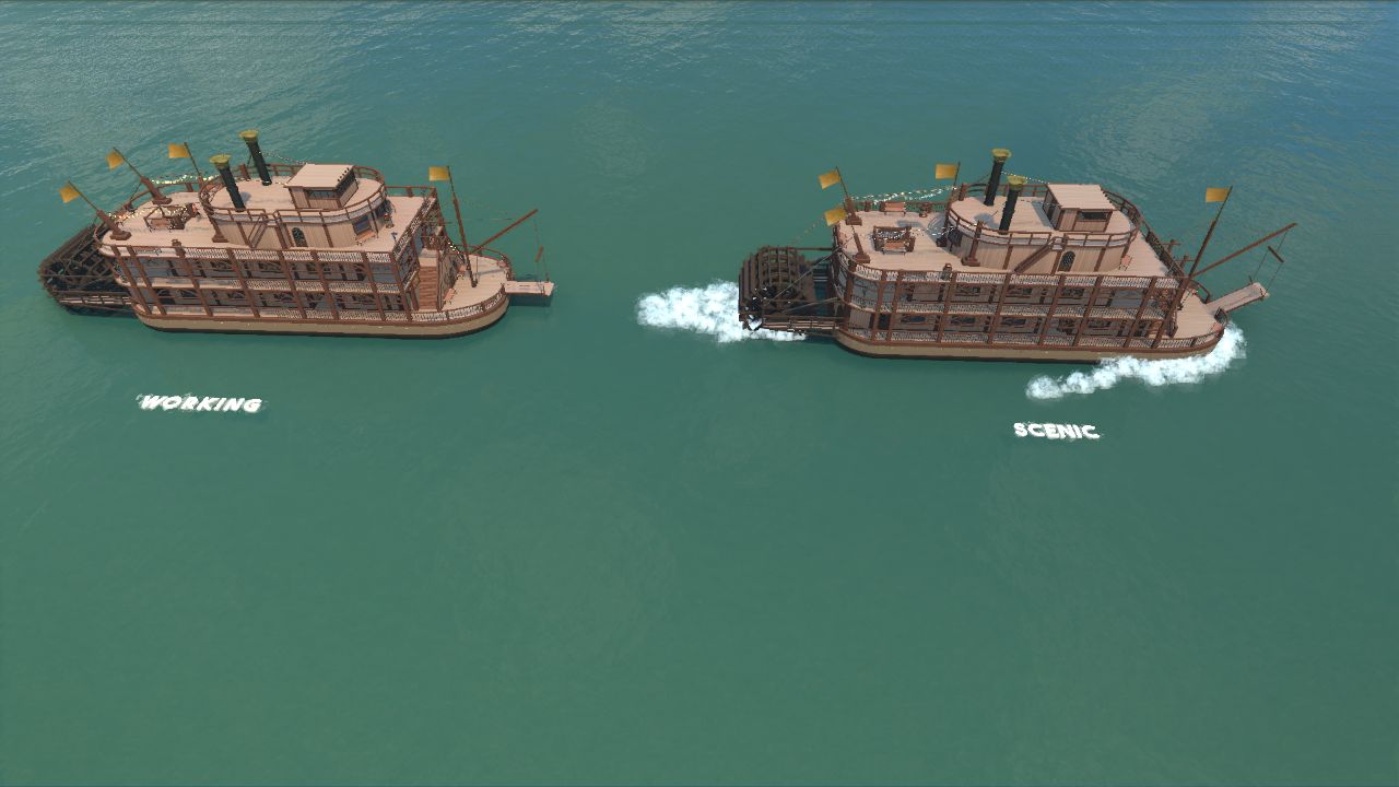 Ship - steam-powered boats