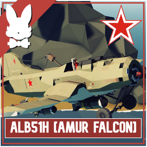(Broken)(DESTRUCTIBLE) ALB51H [AMUR FALCON] WW2 Fighter Aircraft