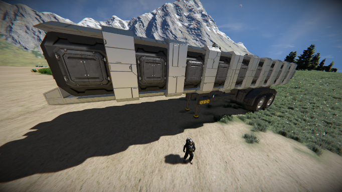 Ore Cargo Trailer