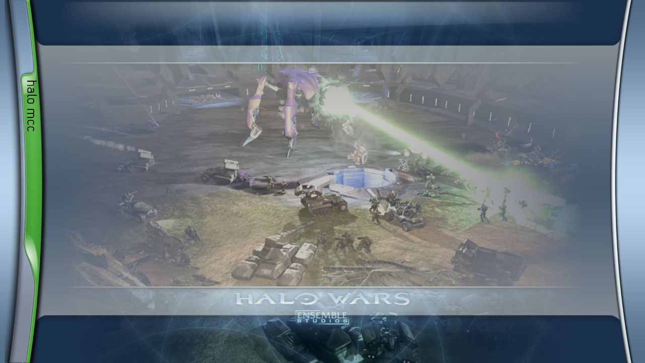 Halo Wars E3 2007 Blades Dashboard Theme