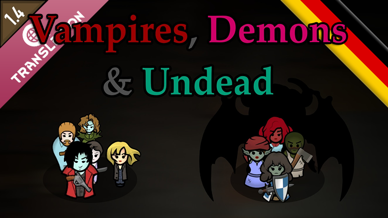 Vampires, Demons, and the Undead - Deutsch (German Language Pack)