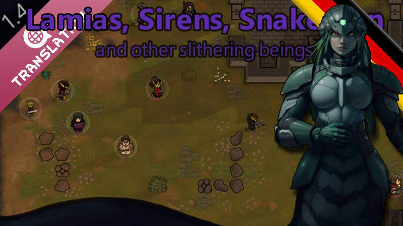 Lamias, Sirens, Snakemen, and other Serpents-like beings - Deutsch (German Language Pack)