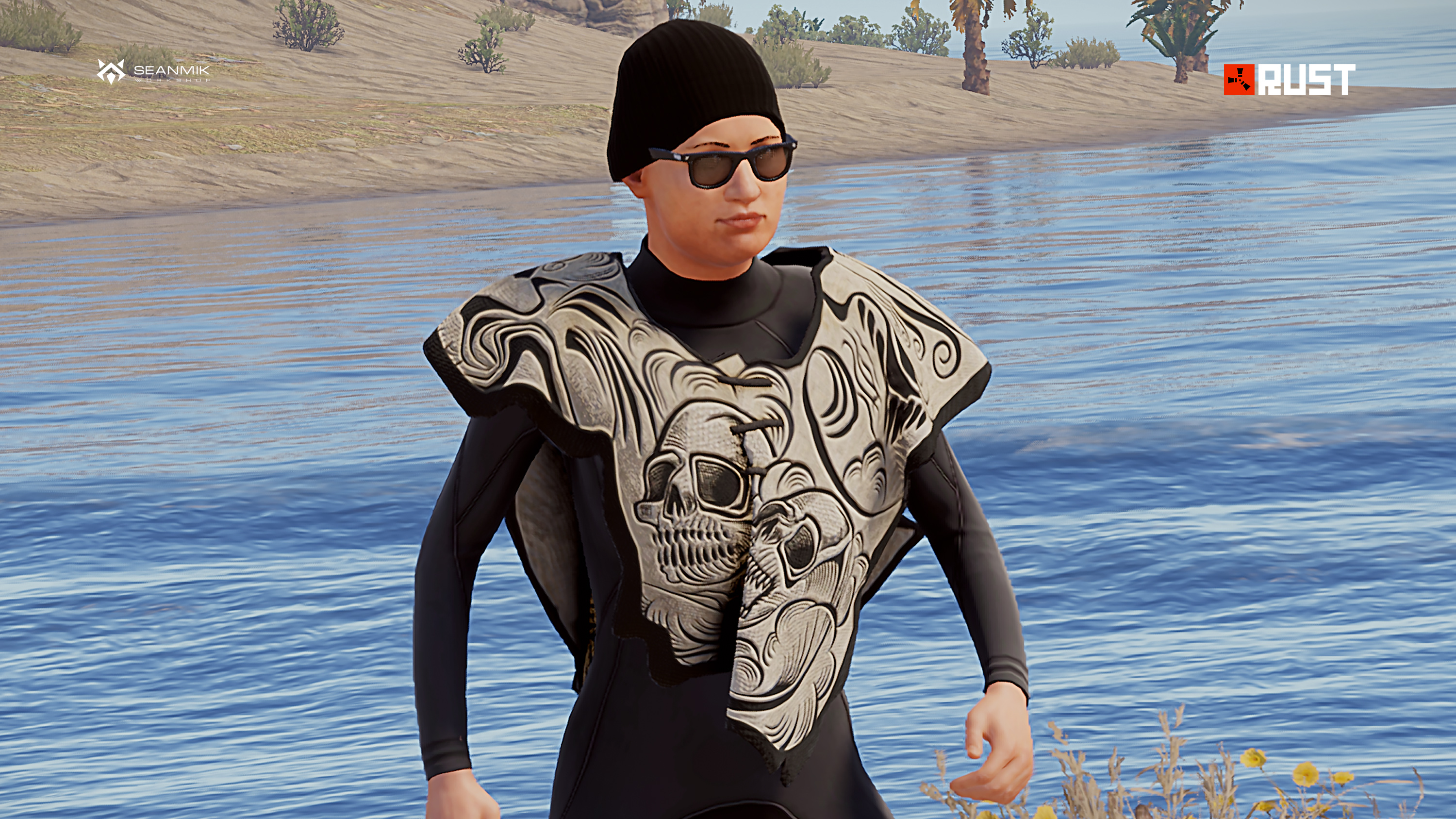 SkullForce Hide Poncho
