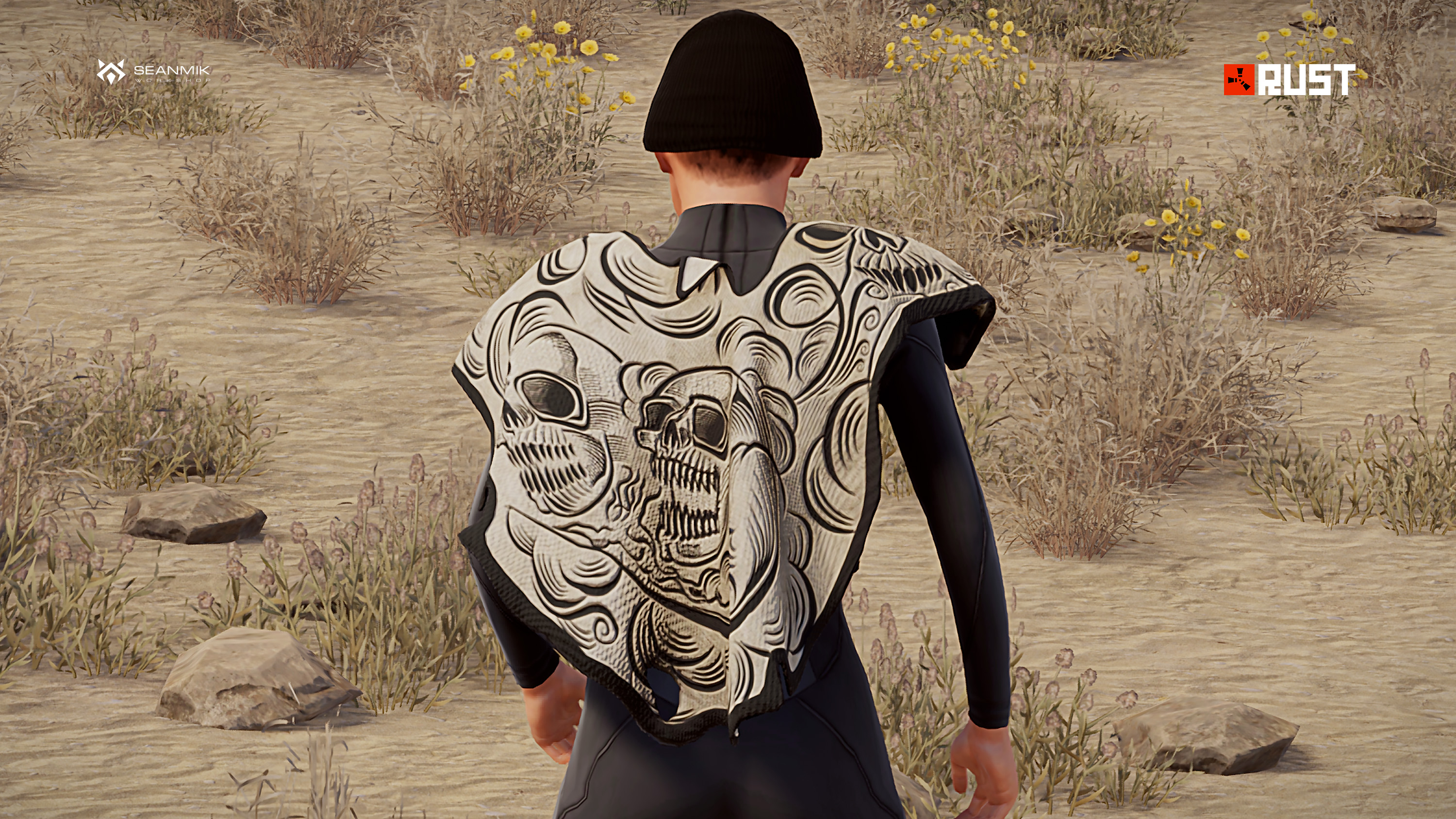SkullForce Hide Poncho