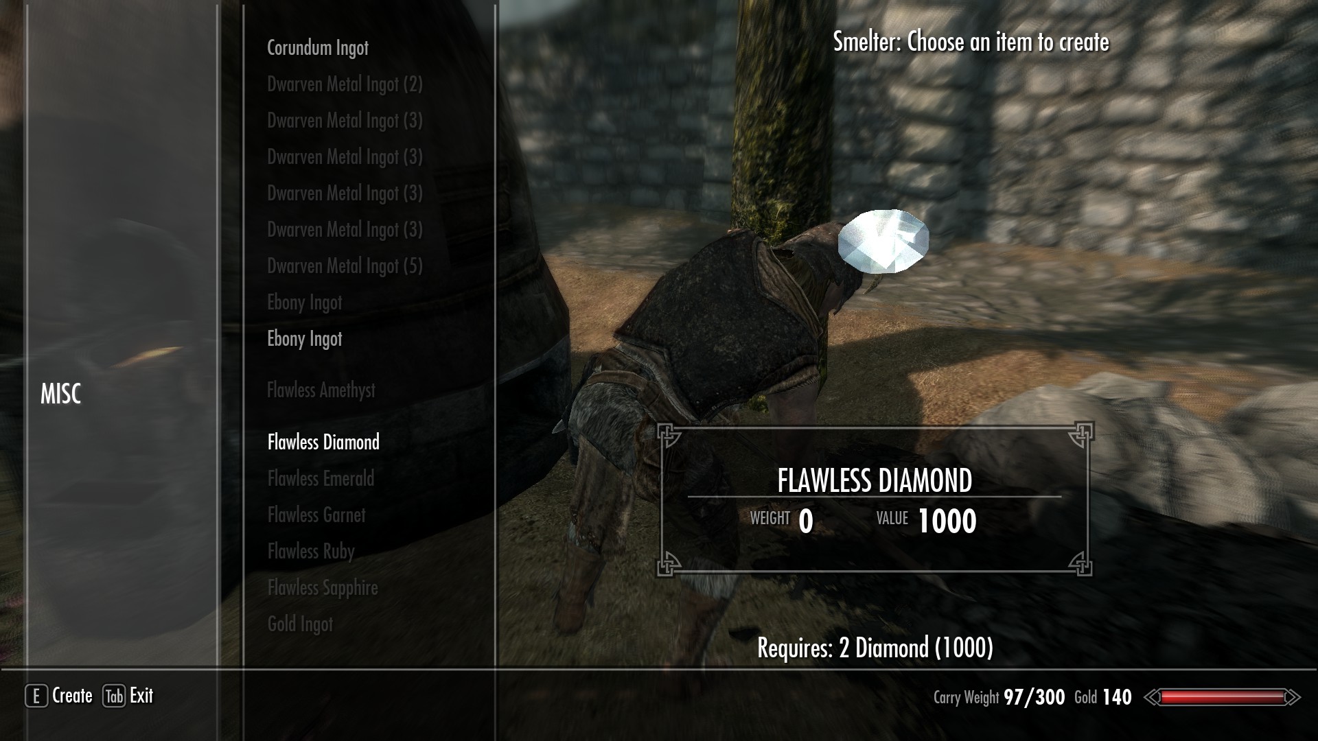 Turtle's Craftable Flawless Gems preview