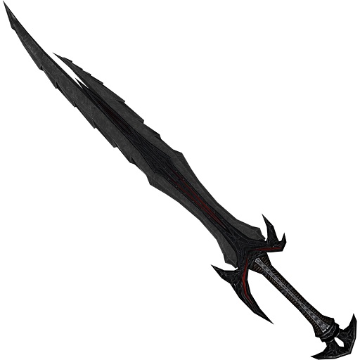 The Senile Scribbles Skyrim Sword