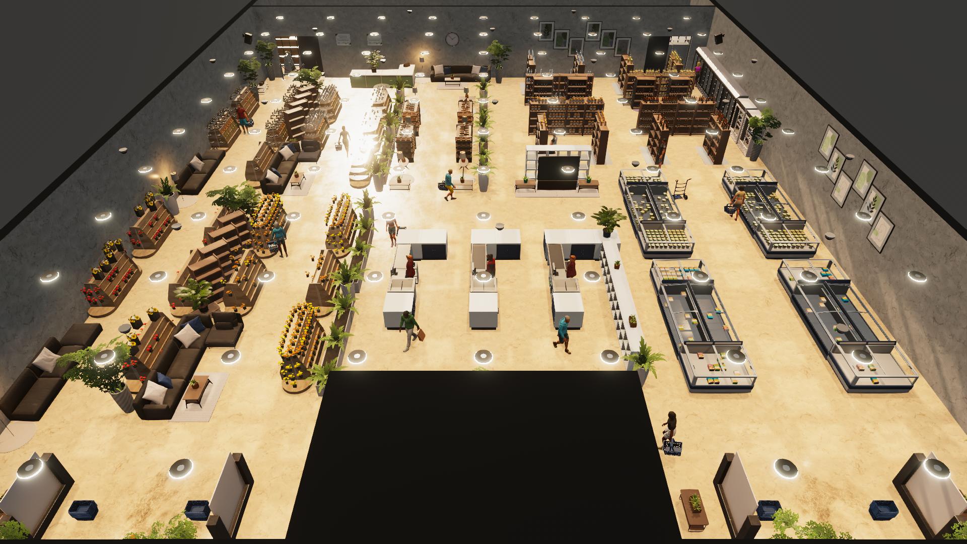 1000m² M1 Gift&Spirit&Food 75Lager 100RB 100%Sec