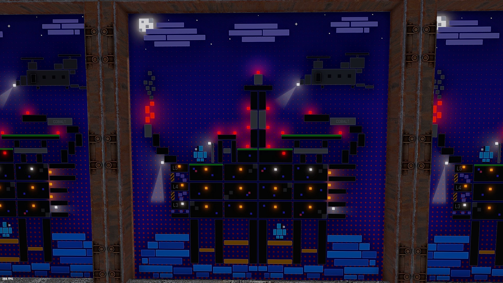 Blocky Rig Garage Door