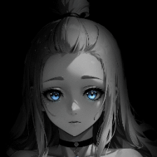 mirajane strauss dark background / colored 4K +18 (5 versions)