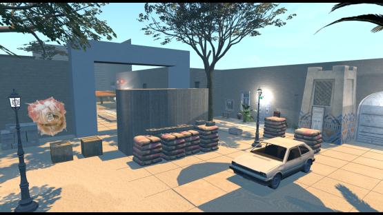 Strange sandy beach (1v1 5v5 10v10) – Counter-Strike 2 Mod