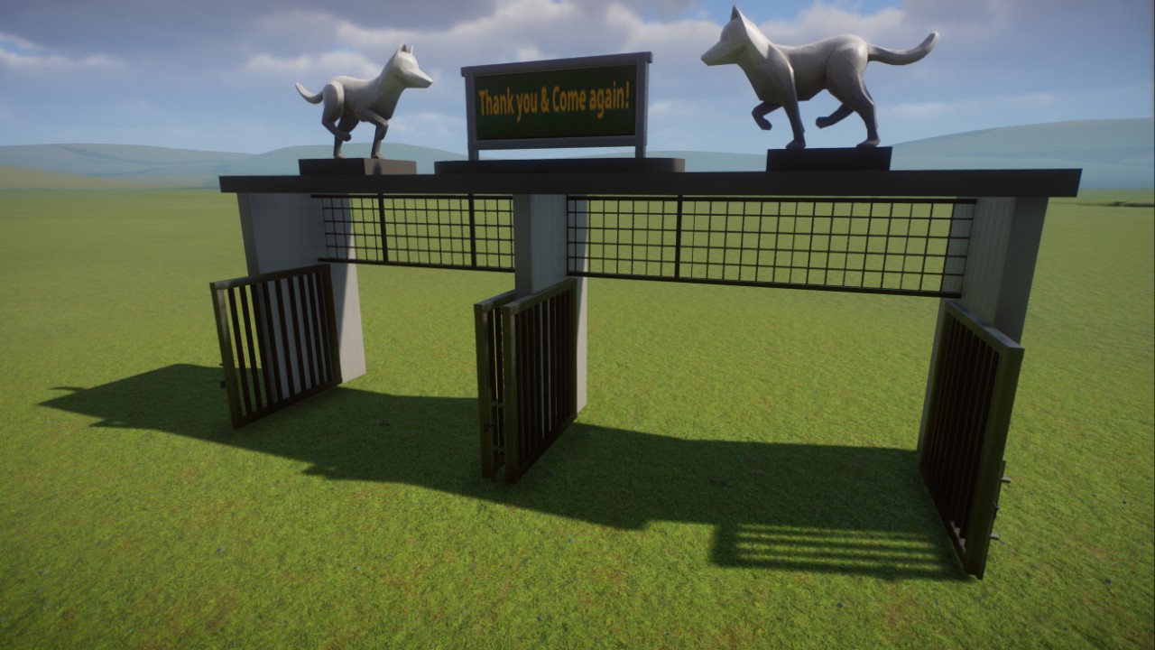 Zoo exit gates preview