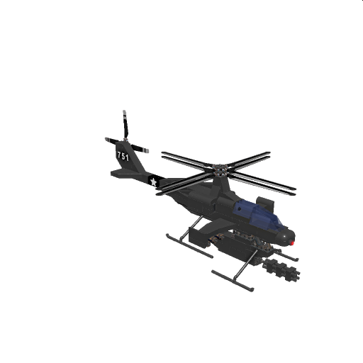 Attack helicopter