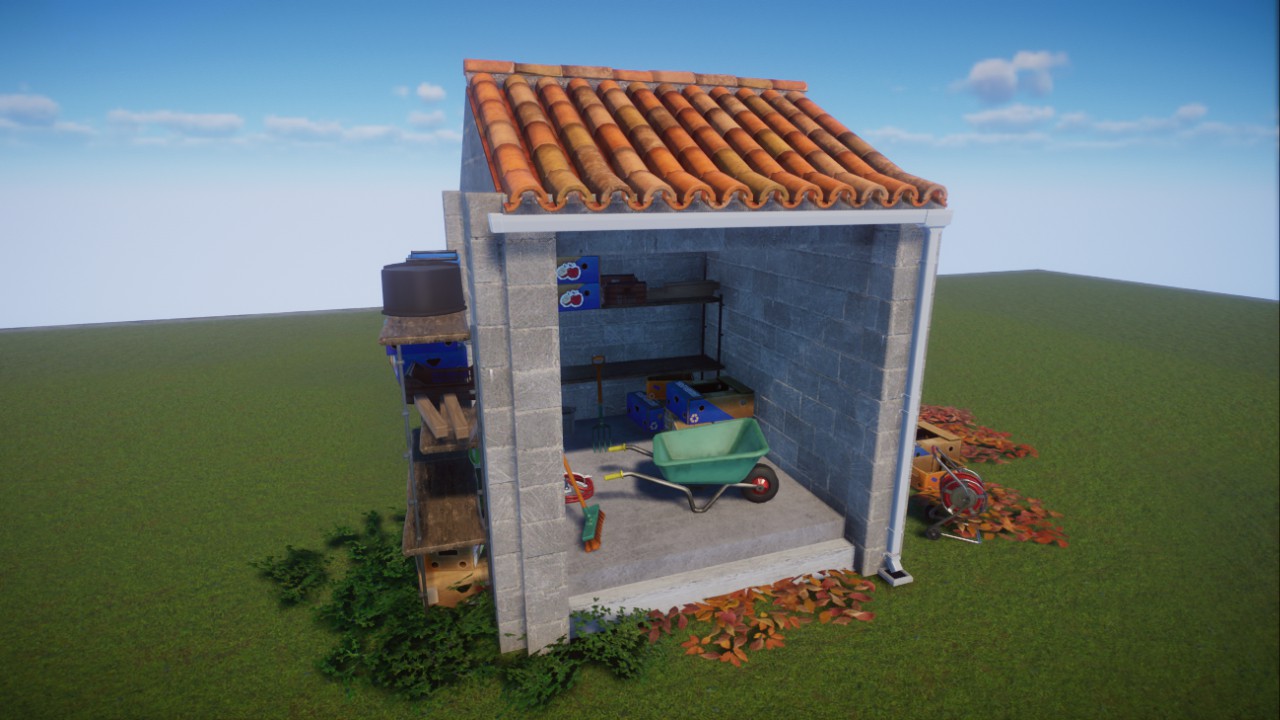 Garden shed preview