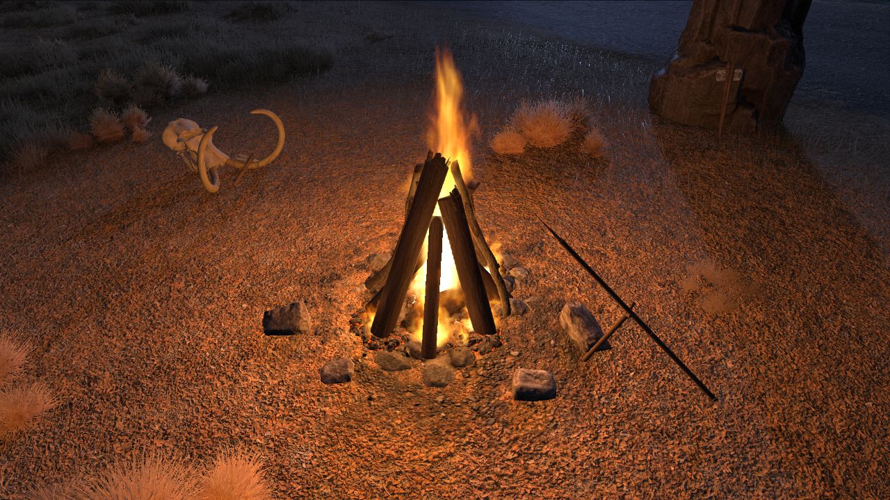 Stone Age Bonfire