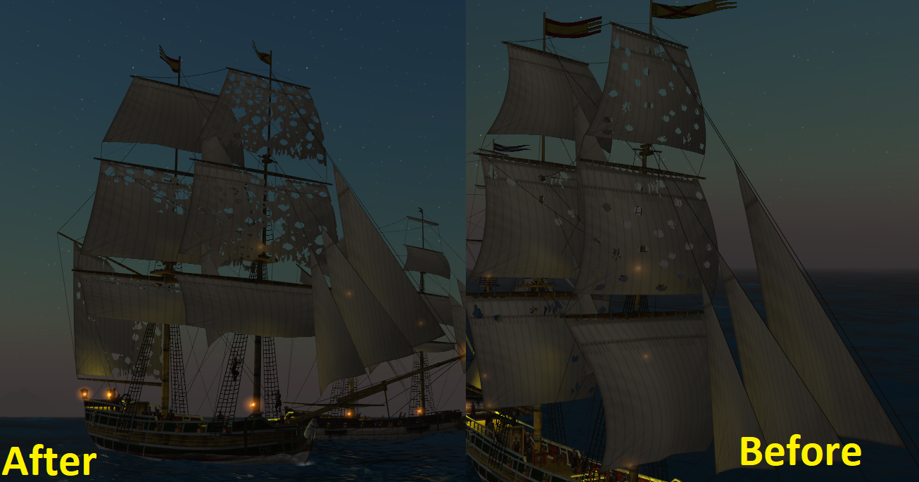 Tattered sails\Изодранные паруса